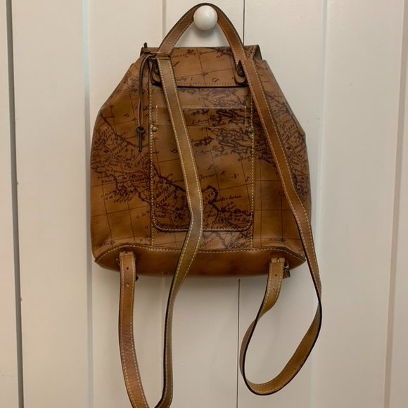 Patricia Nash Bags Patricia Nash Casape Signature Map Leather